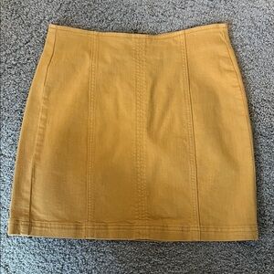 PAC SUN Mustard Yellow Women's Skirt